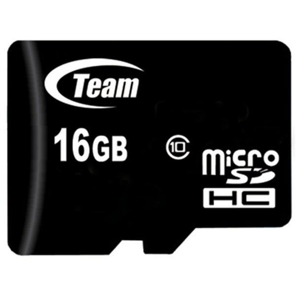 Team Group Micro SDHC, 16GB, Clasa 10, Adaptor