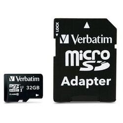 Premium U1 Micro SDHC, 32GB, Clasa 10 + Adaptor SD