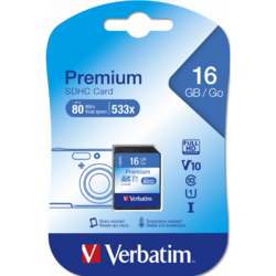 Premium U1 SDHC, 16GB, Clasa 10, UHS-I U1