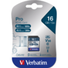 Card Memorie Verbatim Pro U3 SDHC, 16GB, Clasa 10, UHS-I U3