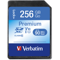 Premium U1 SDXC, 256GB, Clasa 10, UHS-I U1