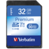 Card Memorie Verbatim Premium U1 SDHC, 32GB, Clasa 10, UHS-I U1