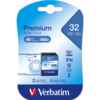 Card Memorie Verbatim Premium U1 SDHC, 32GB, Clasa 10, UHS-I U1