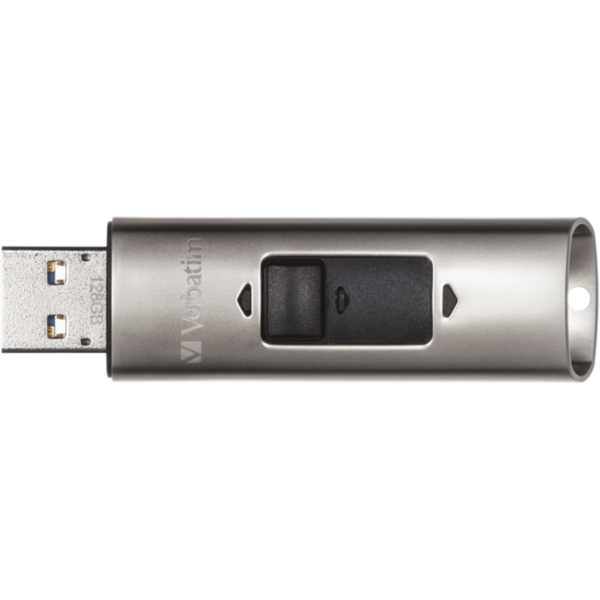 Memorie USB Verbatim StorenGo VX400 128GB USB 3.0 Silver