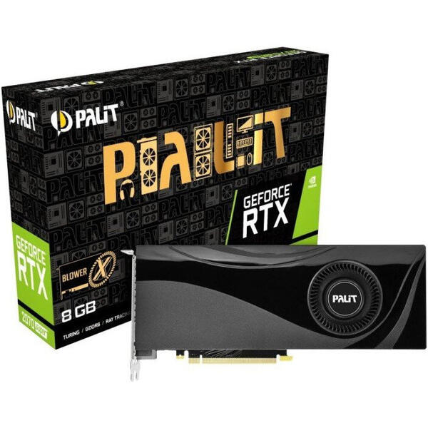 Placa video Palit GeForce RTX 2070 SUPER X 8GB GDDR6 256-bit