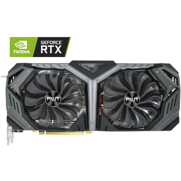 Placa video Palit GeForce RTX 2080 SUPER GameRock Premium 8GB GDDR6 256-bit