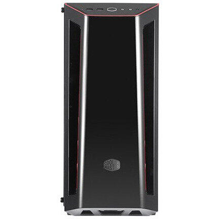 Carcasa Cooler Master Masterbox MB520 Red, MiddleTower, Plexiglass, Fara sursa, Negru-Rosu