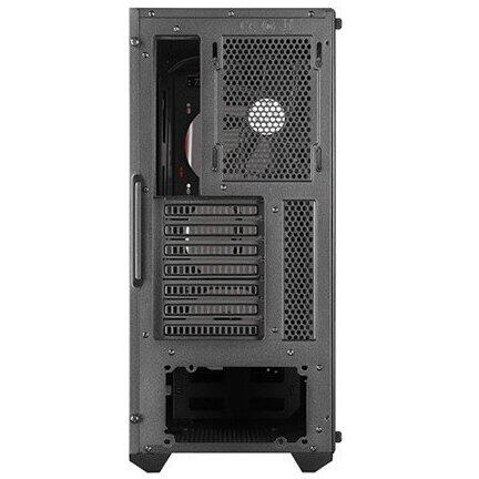 Carcasa Cooler Master Masterbox MB520 Red, MiddleTower, Plexiglass, Fara sursa, Negru-Rosu