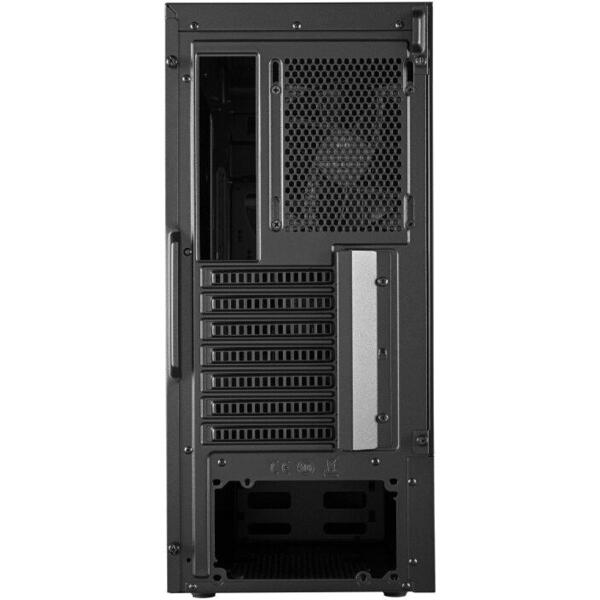 Carcasa Cooler Master MasterBox NR600 w/ODD, Tempered Glass, MiddleTower, Fara sursa, Negru