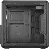 Carcasa Cooler Master MasterBox Q500L, MiniTower, Plexiglass, Fara sursa, Negru