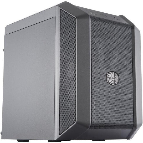 Carcasa Cooler Master MasterCase H100, Mini ITX, Fara sursa, Negru