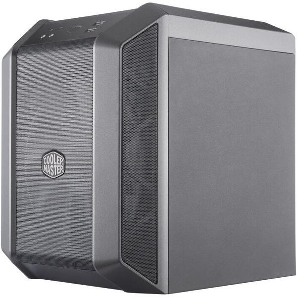 Carcasa Cooler Master MasterCase H100, Mini ITX, Fara sursa, Negru