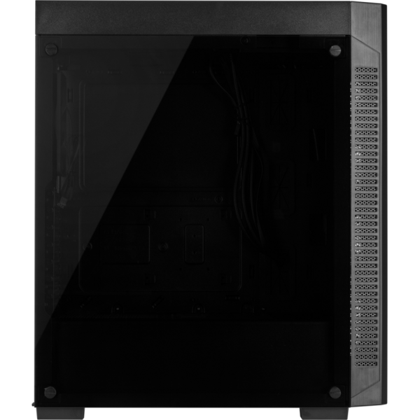 Carcasa Corsair 110R, MiddleTower,  Tempered glass, Fara sursa, Negru