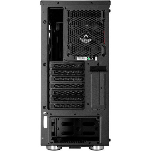 Carcasa Corsair Carbide Series Spec-06 Black, MiddleTower, Tempered glass, Fara sursa