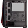 Carcasa Corsair Carbide Spec-Delta RGB, Tempered Glass, MiddleTower, Fara sursa, Negru