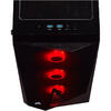 Carcasa Corsair Carbide Spec-Delta RGB, Tempered Glass, MiddleTower, Fara sursa, Negru