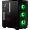 Carcasa Corsair Carbide Spec-Delta RGB, Tempered Glass, MiddleTower, Fara sursa, Negru