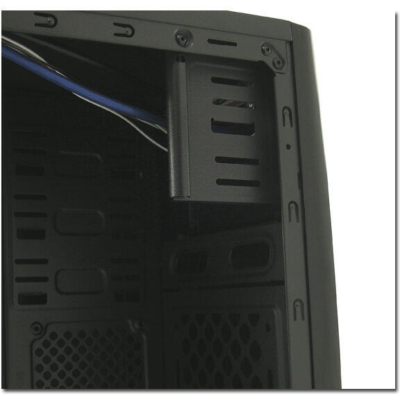 Carcasa LC-Power 7034B - ATX, Midi-Tower, Fara sursa, Negru