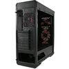 Carcasa LC-Power Gaming 988B - Red Typhoon - ATX, Midi-Tower, Fara sursa, Negru