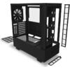 Carcasa NZXT H510 Elite Matte Black, MiddleTower, Tempered glass, Fara sursa