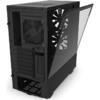 Carcasa NZXT H510 Elite Matte Black, MiddleTower, Tempered glass, Fara sursa