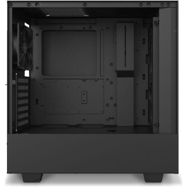 Carcasa NZXT H510 Elite Matte Black, MiddleTower, Tempered glass, Fara sursa