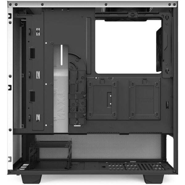 Carcasa NZXT H510 Matte White, MiddleTower, Tempered Glass, Fara sursa