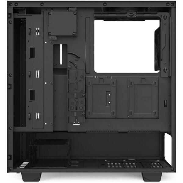 Carcasa NZXT H510i Matte Black, MiddleTower, Tempered Glass, Fara sursa