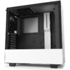 Carcasa NZXT H510i RGB TG White si sursa NZXT C850