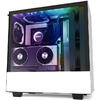 Carcasa NZXT H510i Matte White, MiddleTower ,Tempered Glass, Fara sursa