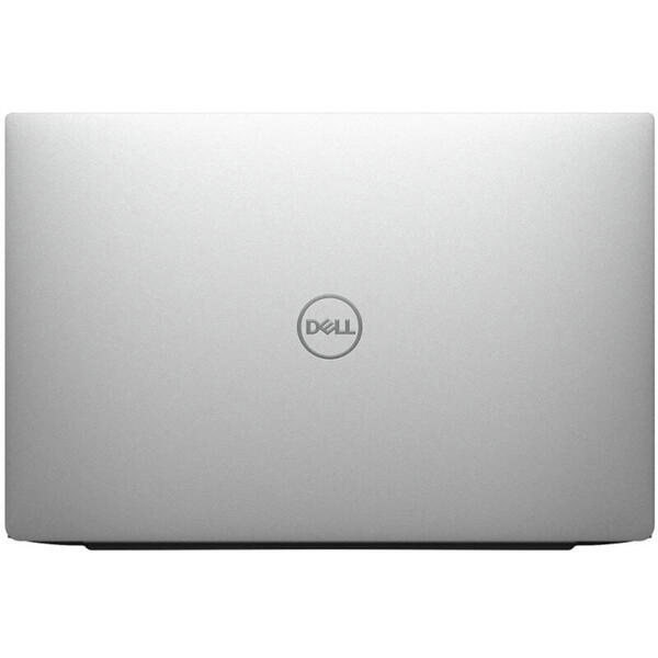 Laptop Dell 2 in 1 XPS 13 7390, 13.4" UHD+ Touch, Intel Core i7-1065G7, RAM 32GB, SSD 1TB, Intel Iris Plus Graphics, Windows 10 Pro, Silver
