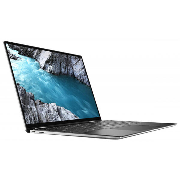 Laptop Dell XPS 13 (7390), 13.4" UHD Touch, Intel Core i7-1065G7, RAM 16GB, SSD 512GB, Intel Iris Plus Graphics, Windows 10 Pro, Silver