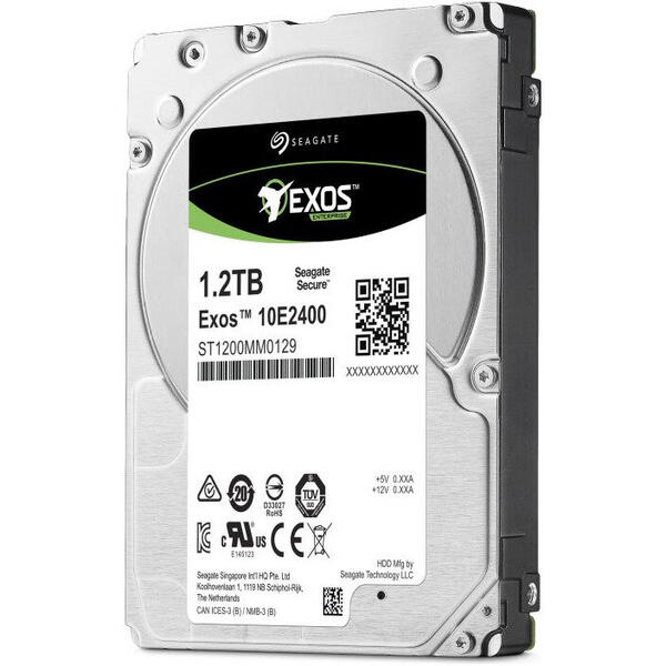 Hard Disk Server Seagate Exos 10E2400 10K SAS 1.2TB 10000RPM 256MB 512e