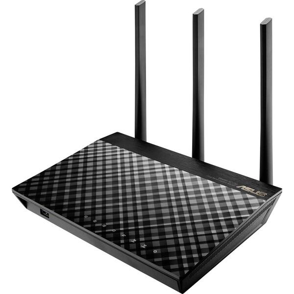Router Wireless Asus AiMesh Wi-Fi System RT-AC66U B1 + 2 x AiMesh