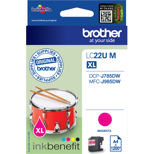 Brother Ink LC-22UM, Magenta