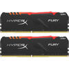Memorie Kingston HyperX Fury RGB 16GB DDR4 2400MHz CL15 Dual Channel Kit