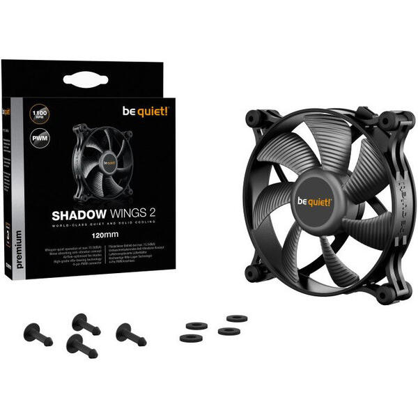 Ventilator PC be quiet! Shadow Wings 2 PWM 120mm