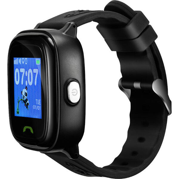 SmartWatch Canyon Kids, Wi-Fi, Bluetooth, GPS, GSM, Negru