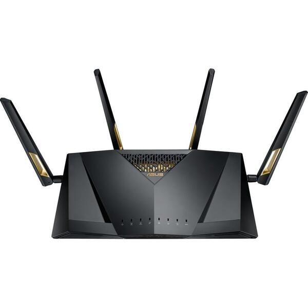 Router Wireless Asus RT-AX88U, Dual-Band, x8 LAN, x1 WAN