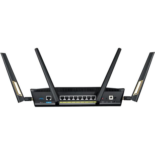 Router Wireless Asus RT-AX88U, Dual-Band, x8 LAN, x1 WAN