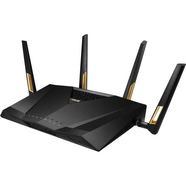 Router Wireless Asus RT-AX88U, Dual-Band, x8 LAN, x1 WAN