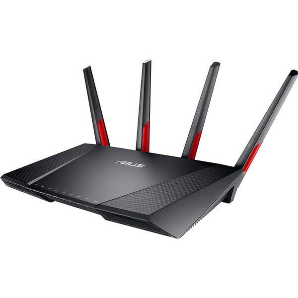 Router Wireless Asus DSL-AC68VG, Dual-Band, 3x LAN, x1 WAN