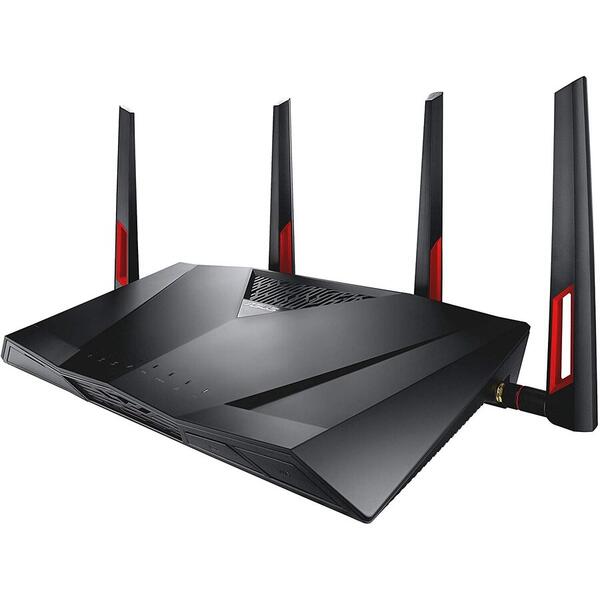 Router Wireless Asus DSL-AC88U Annex A, Dual-Band, x4 LAN, 1x WAN