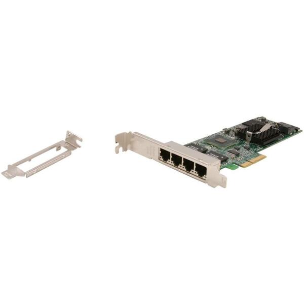 Placa de retea Intel E1G44ET2BLK, 4 x RJ45, 10/100/1000Mbps