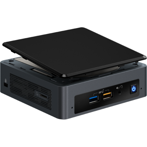 Mini PC Intel NUC  NUC8i5BEK2, Core i5-8259U, 2x DDR4 32GB max, M.2 SSD, Wi-Fi, Bluetooth, HDMI