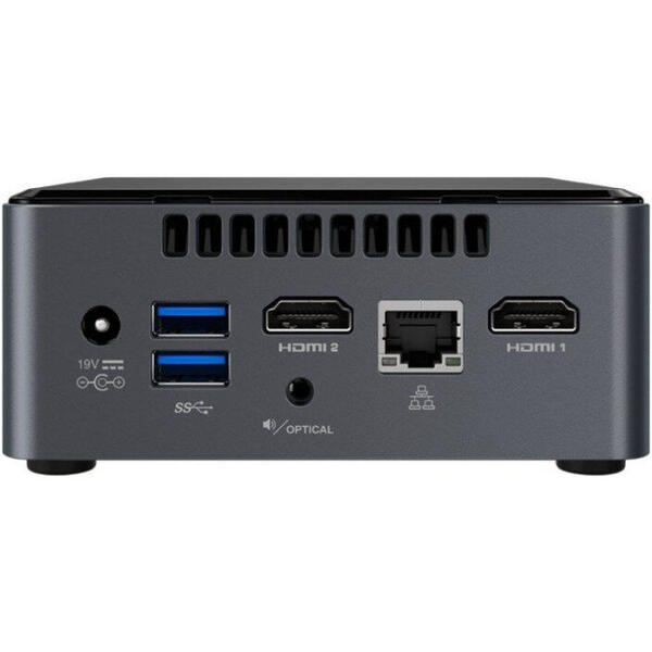 Mini PC Intel NUC NUC7CJYH2, Celeron J4005, 2x DDR4 8GB max, HDD 2.5 inch, HDMI