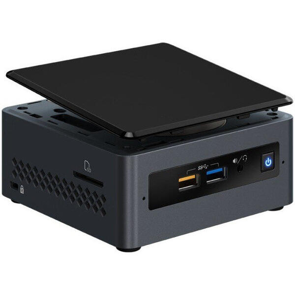 Mini PC Intel NUC NUC7CJYH2, Celeron J4005, 2x DDR4 8GB max, HDD 2.5 inch, HDMI