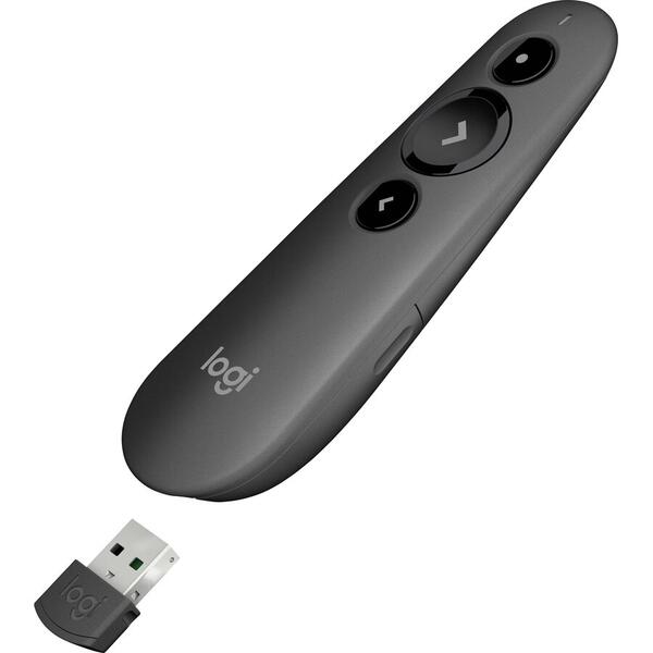 Accesoriu Videoproiector Logitech Presenter R500, Graphite