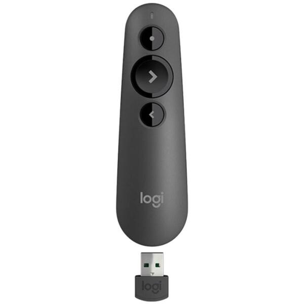 Accesoriu Videoproiector Logitech Presenter R500, Graphite