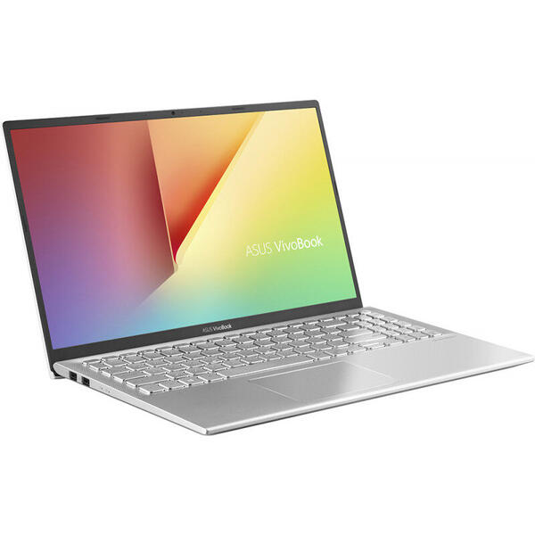 Laptop Asus VivoBook 15 X512DA, 15.6'' FHD, AMD Ryzen 5 3500U, 8GB DDR4, 512GB SSD, Radeon Vega 8, No OS, Transparent Silver